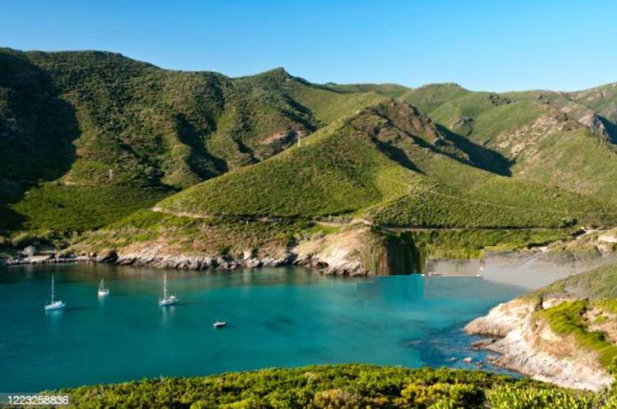 Coin De Paradis Vue Dominante Sur Mer, Montagne Et Tour Genoise Avec Jacuzzi Pino Екстериор снимка