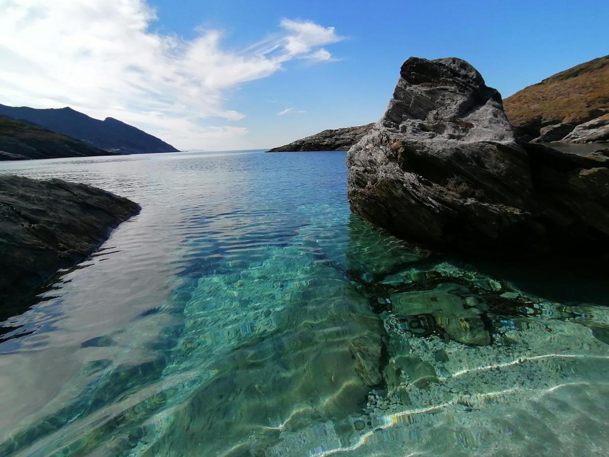 Coin De Paradis Vue Dominante Sur Mer, Montagne Et Tour Genoise Avec Jacuzzi Pino Екстериор снимка